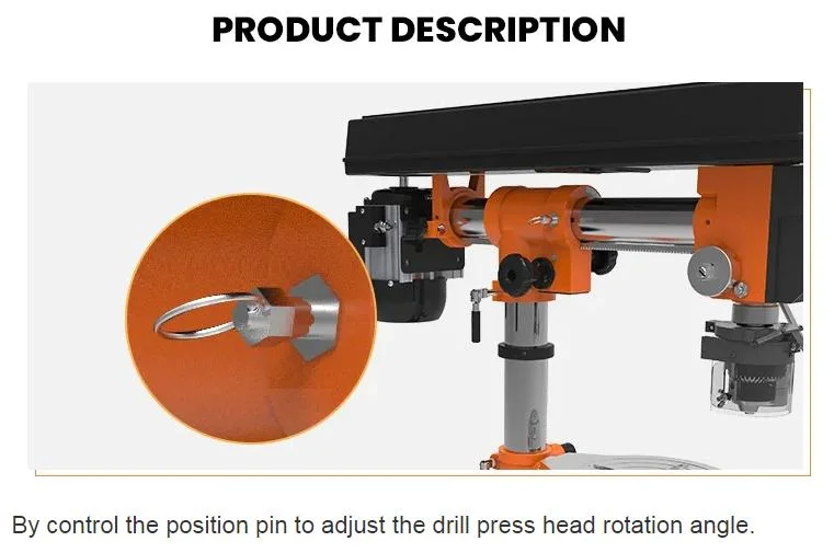 Allwin 230V Radial Drill Press 840mm Bench Drill Press for Workshop