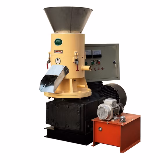 Flachmatrize, Biomasse, Holz, Sägemehl, Reis, Erdnuss, Kokosnussschale, Stroh, Grashalm, Rasierbrennstoff, Pelletmühle, Pressenherstellungsmaschine, Pelletiermaschine zum Verkaufspreis
